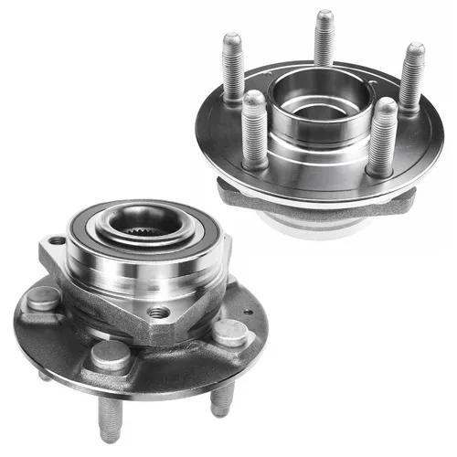 Miniatura 84 de Detroit Axle - 2.2L Bujes de rodamiento de rueda delanteros de 2 piezas para Honda Accord 90-97, 97 Acura CL, 2 rodamientos de ruedas y conjunto