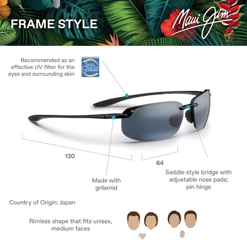 Miniatura 6 de Maui Jim Gafas de sol rectangulares Hookipa