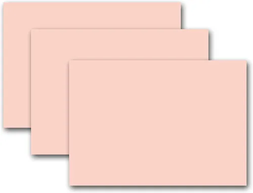 Miniatura 9 de Cartulina en blanco de 4 x 6 colores premium (paquete de 50, regaliz negro)