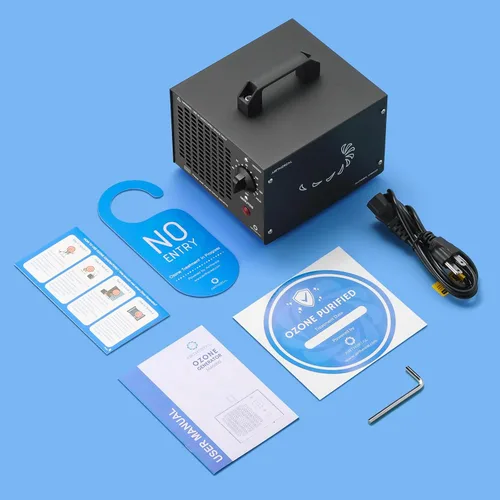 Miniatura 8 de Airthereal MA5000 - Generador comercial de ozono, eliminación de olores de máquina de ozono de alta capacidad, ionizadores de aire para el hogar