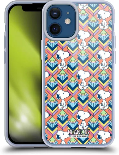 Miniatura 61 de Head Case Designs Snoopy Deco Dreams - Funda de gel suave con licencia oficial de Peanuts Blue Pattern compatible con Apple iPhone 7 Plus/iPhone 8