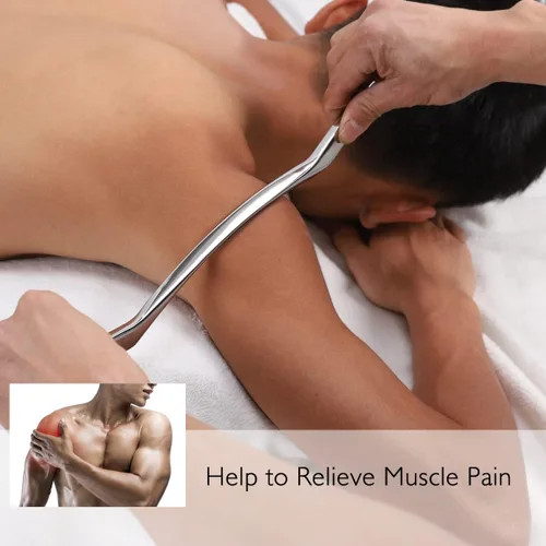 Miniatura 4 de Gua Sha - Herramienta de masaje para raspado, herramientas IASTM, herramienta de barra larga para músculos grandes, gran herramienta de movilización