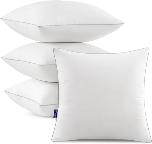 Miniatura 13 de MIULEE Almohada decorativa de 14 x 36 pulgadas con funda de algodón 100% rectangular para sofá