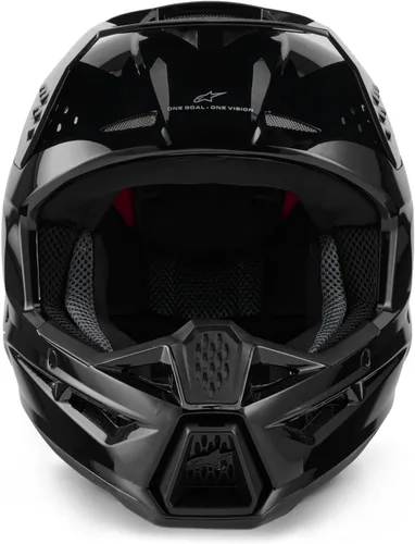 Miniatura 8 de Alpinestars SM3 sólido motocross y casco todoterreno ECE06/DOT Negro lustrado