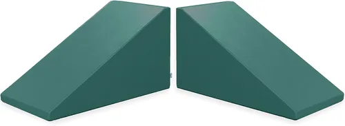 Miniatura 11 de Foamnasium Mega Wedge - Juego de espuma para interiores, 2 piezas para niños pequeños y activos escaladores de espuma para gatear, escalar, Carmesí