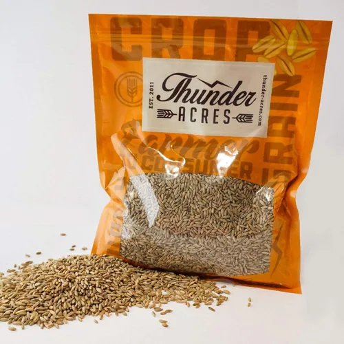 Miniatura 3 de Thunder Acres Semillas orgánicas de centeno de invierno, sin OMG (1 lb)