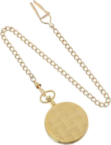 Miniatura 3 de Charles Hubert 3841-GR Reloj de bolsillo mecánico chapado en oro, Multi, Mecánico