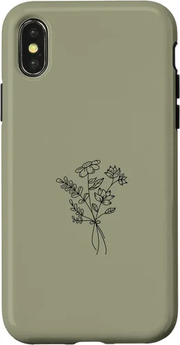 Miniatura 5 de Funda para iPhone 12 mini Wildlfower Floral Flower Khaki