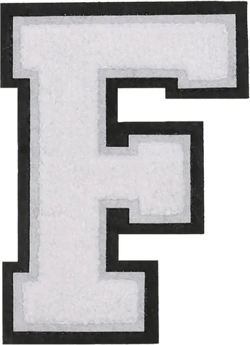Miniatura 186 de GYGYL - 3 parches de letras deportivas de felpilla con purpurina, parches para planchar de tamaño grande para decoración de disfraces