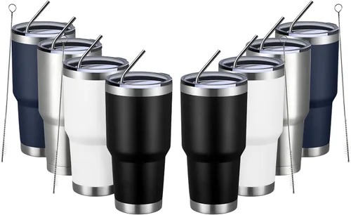 Miniatura 34 de Meway vaso para café de 30 onzas Blanco