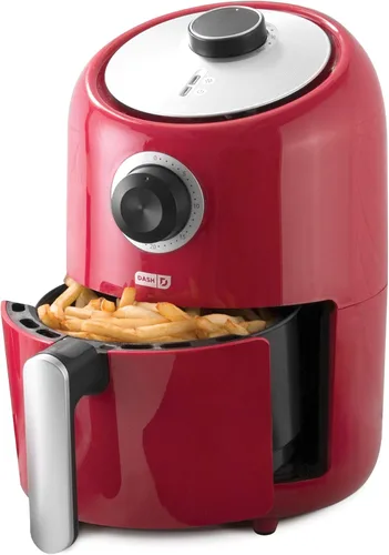 Miniatura 11 de DASH Horno freidora de aire compacto con control de temperatura, canasta antiadherente para freír, guía de recetas + función de apagado automático
