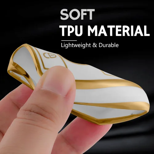 Miniatura 6 de Funda para llavero de automóvil de Mercedes Benz, con protección de TPU suave, compatible con Mercedes Benz C E S M CLS CLK G Class llavero