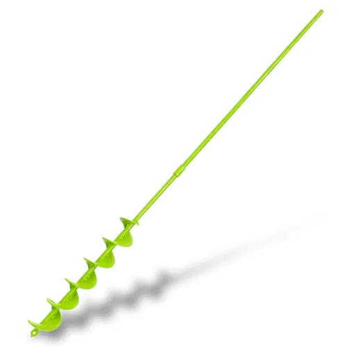 Miniatura 8 de TCBWFY Paquete de 4 brocas de taladro en espiral para jardín – Acero resistente de alta durabilidad, resistente a la corrosión – Perfecto