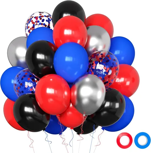 Miniatura 8 de Globos de graduación 2025 para fiesta de graduación, 50 globos de 30 cm negros y dorados de látex para graduación, globos de fiesta de graduación