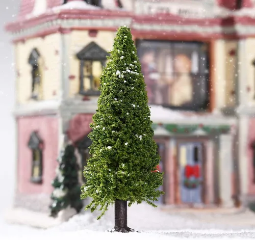 Miniatura 6 de BESPORTBLE 15 unids árboles modelo miniatura paisaje paisaje cedro mini árbol de Navidad modelo para bricolaje paisaje verde paisaje