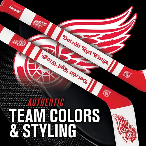 Miniatura 5 de Franklin Sports NHL Team juego de palos de hockey blandos mini - Palo y pelota de espuma de mini hockey blandos del equipo NHL - Gran juguete