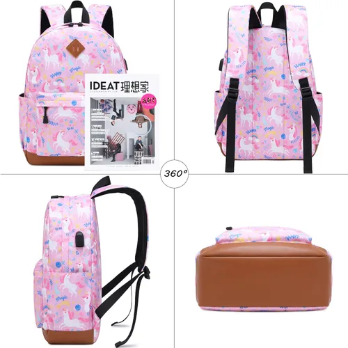 Miniatura 4 de Mochilas escolares para niñas, niños y adolescentes