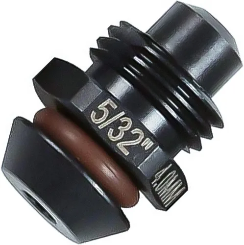 Miniatura 4 de 48-54-0100 Herramienta de remache de mano Piezas de nariz de retención 4 unidades para remachador 2550, tamaños de mandril incluyen 3/32", 1/8