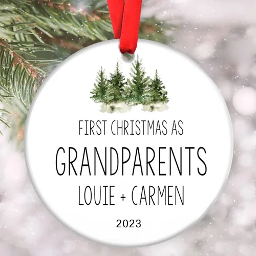 Miniatura 22 de Adornos familiares personalizados, adorno de Navidad familiar, decoración del hogar de Navidad, regalos de Navidad para la familia, adornos de árbol