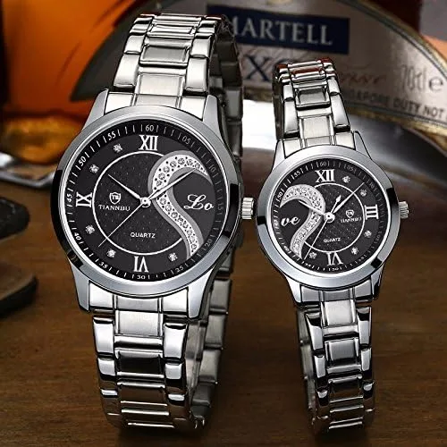 Miniatura 2 de Stainless Steel His and Hers Wrist Watches