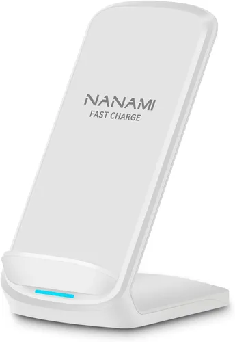 Miniatura 11 de Cargador inalámbrico rápido actualizado NANAMI, soporte de carga inalámbrica certificado Qi compatible con Samsung Galaxy S25/S24/S23/S22/S21/S20