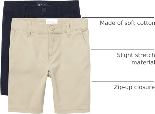 Miniatura 18 de The Children's Place Pantalones chinos ajustados para bebés y niños pequeños