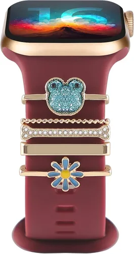 Miniatura 26 de Dijes para correa de Apple Watch para mujer de 1.575 pulgadas, 1.732 pulgadas, 1.614 pulgadas, 1.772 pulgadas, 1.654 pulgadas, 1.732 pulgadas, 1.732
