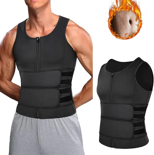 Miniatura 3 de Chaleco de sauna adelgazante, Camiseta deportiva sin mangas, Fajas Reductoras Sportswear