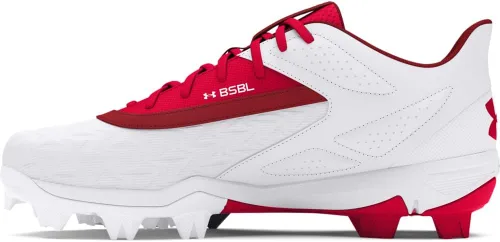 Miniatura 7 de Under Armour Leadoff Low Rm Jr 3.0 - Zapatos de béisbol para niños (001) Negro/Negro/Blanco