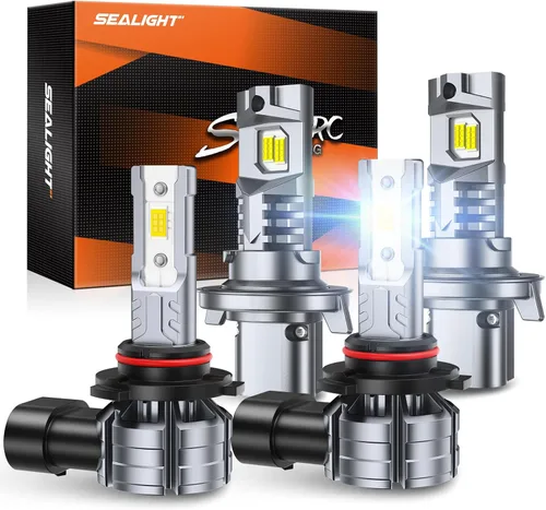 Miniatura 14 de SEALIGHT Bombilla LED antiniebla H11 H8, 14000 lm, 24 W, fuerte penetración H8 H16 H11, luces antiniebla LED de 6500 K, chips CSP 5530 blanco frío
