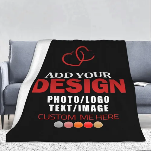 Manta personalizada con fotos, texto, Manta de franela personalizada con imagen, para regalos de cumpleaños de adultos o niños, Navidad, Noche de