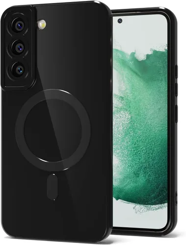 Miniatura 142 de Svanove para Samsung Galaxy S22 Funda de teléfono de silicona magnética, compatible con Magsafe, linda para mujeres, brillante color brillante, gel