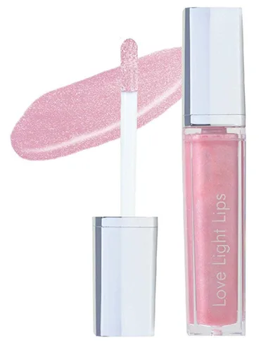 Labios ligeros iluminados brillo labial con espejo, 6 magníficos colores | Hidratante