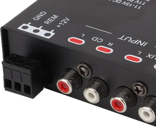 Miniatura 6 de Ecualizador gráfico de audio para automóvil, ecualizador gráfico de audio de coche de 7 bares, ecualizador de volumen de control para sistemas