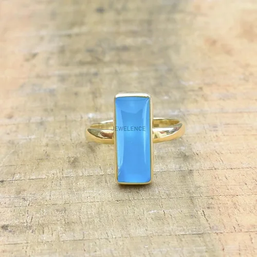 Miniatura 73 de Anillo de plata de ley maciza superpuesta de oro amarillo de 18 quilates para mujer, anillo de compromiso de plata esterlina, juego de bisel