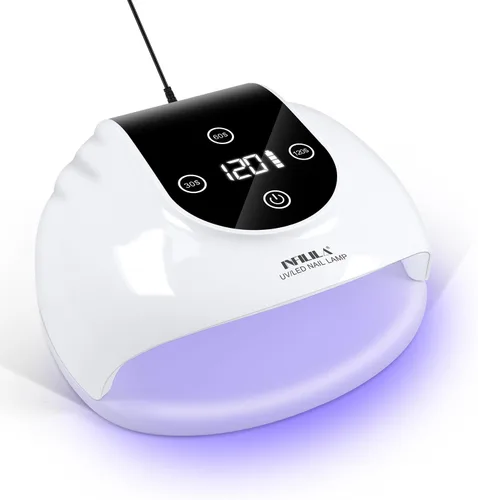 Miniatura 8 de NXJ INFILILA Luz UV de uñas de gel de 268 W, luz UV más rápida para uñas de gel, secador profesional de uñas de curado con flash con 66 cuentas