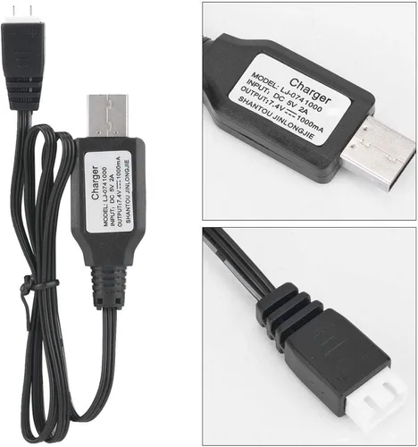 Miniatura 5 de RC Car Upgrade Parts USB 5V entrada PX9300-33 para deporte al aire libre juego para coche de alta velocidad rc cargador de coche rc 7.4v cargadores