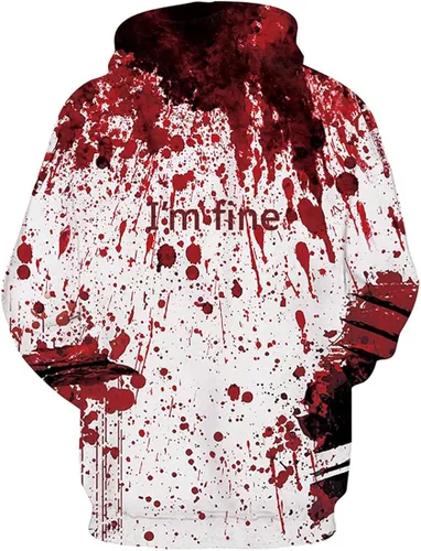 Miniatura 3 de EUDOLAH Sudadera con capucha Joker para hombre, con estampado digital, anime, con capucha, diseño de galaxia, para NavidadHalloween para mujer