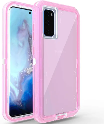 Miniatura 11 de Funda para Samsung Galaxy S20 Plus, probada contra caídas militares 3 en 1, funda protectora de cuerpo completo, armadura resistente, a prueba