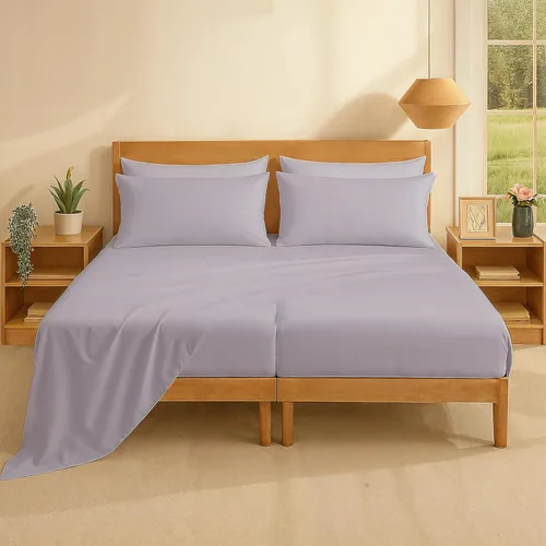 Miniatura 110 de Casa Platino Sábanas de cama individual XL, sábanas de 100 % algodón con 2 fundas de almohada, tejido percal crujiente y sensación acogedora, verde