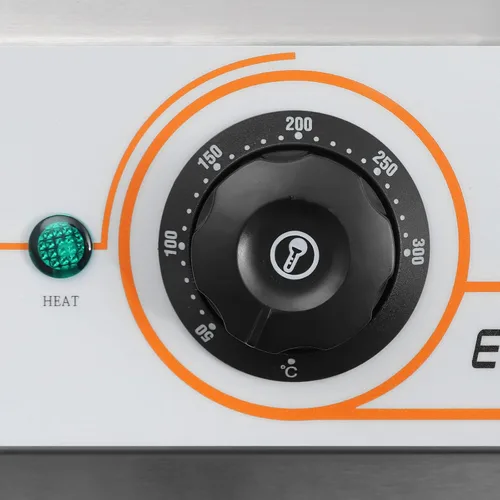 Miniatura 6 de DYRABREST Parrilla eléctrica profesional para barbacoa de acero inoxidable de 1800 W, parrilla de encimera de 110 V para cocina en interiores