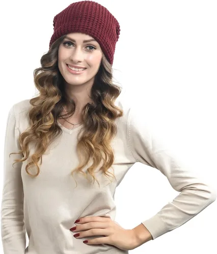 Miniatura 48 de FORBUSITE Gorro de punto largo holgado para hombre para verano e invierno, de gran