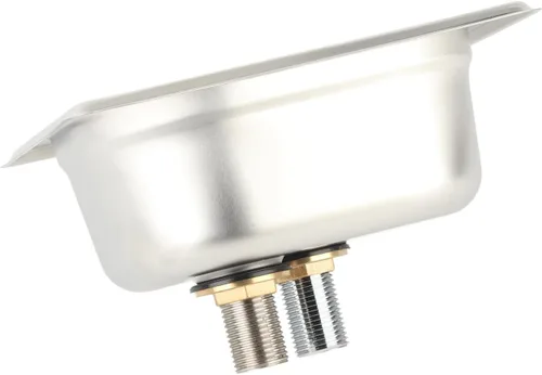Miniatura 8 de FLEXMAN Enjuagadora automática de vidrio para fregadero, lavadora automática de vasos de acero inoxidable con rosca G1/2, herramienta de limpieza