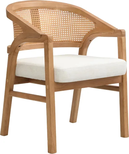Miniatura 7 de Christopher Knight Home Faritel Juego de 2 sillas modernas de comedor de madera, sillas de cocina tapizadas en tela, sillas laterales cómodas