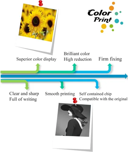 Miniatura 5 de Colorprint - Cartucho de tinta compatible con 564XL para impresora HP 564 para Officejet 4620 4622 Photosmart 7520 7525 6520 6515 5520 6510 C6380