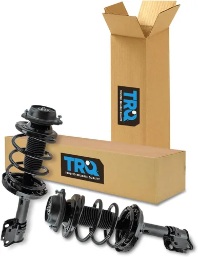 Miniatura 235 de TRQ Conjunto de Amortiguador y Resorte Delantero Cargado con Resorte Helicoidal Pre-ensamblado Compatible con Jeep Cherokee Limited AWD 14-22 Sin