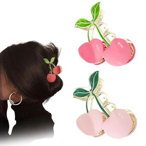 Miniatura 12 de Grandes pinzas de mandíbula de metal antideslizantes con mariposa brillante para mujeres - Agarre fuerte y bonito, accesorios para el cabello