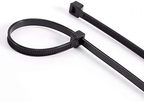 Miniatura 6 de MaxLLTo 8 "pulgadas resistente a los rayos UV de nylon plástico Cable Zip Wire Tie 40 lbs Negro Paquete de 100