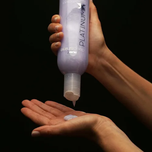 Miniatura 2 de RUSK RUSK - Acondicionador de platino Deepshine, 12 onzas, acondicionador suave elimina el cobrizo, impulso iluminador para cabello platino