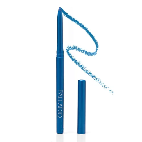 Miniatura 17 de Palladio Delineador de ojos retráctil impermeable, berenjena, cremoso, lápiz delineador de ojos deslizante giratorio, a prueba de manchas